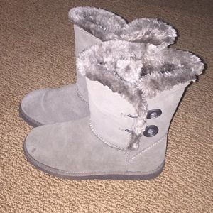 Gray Boots!